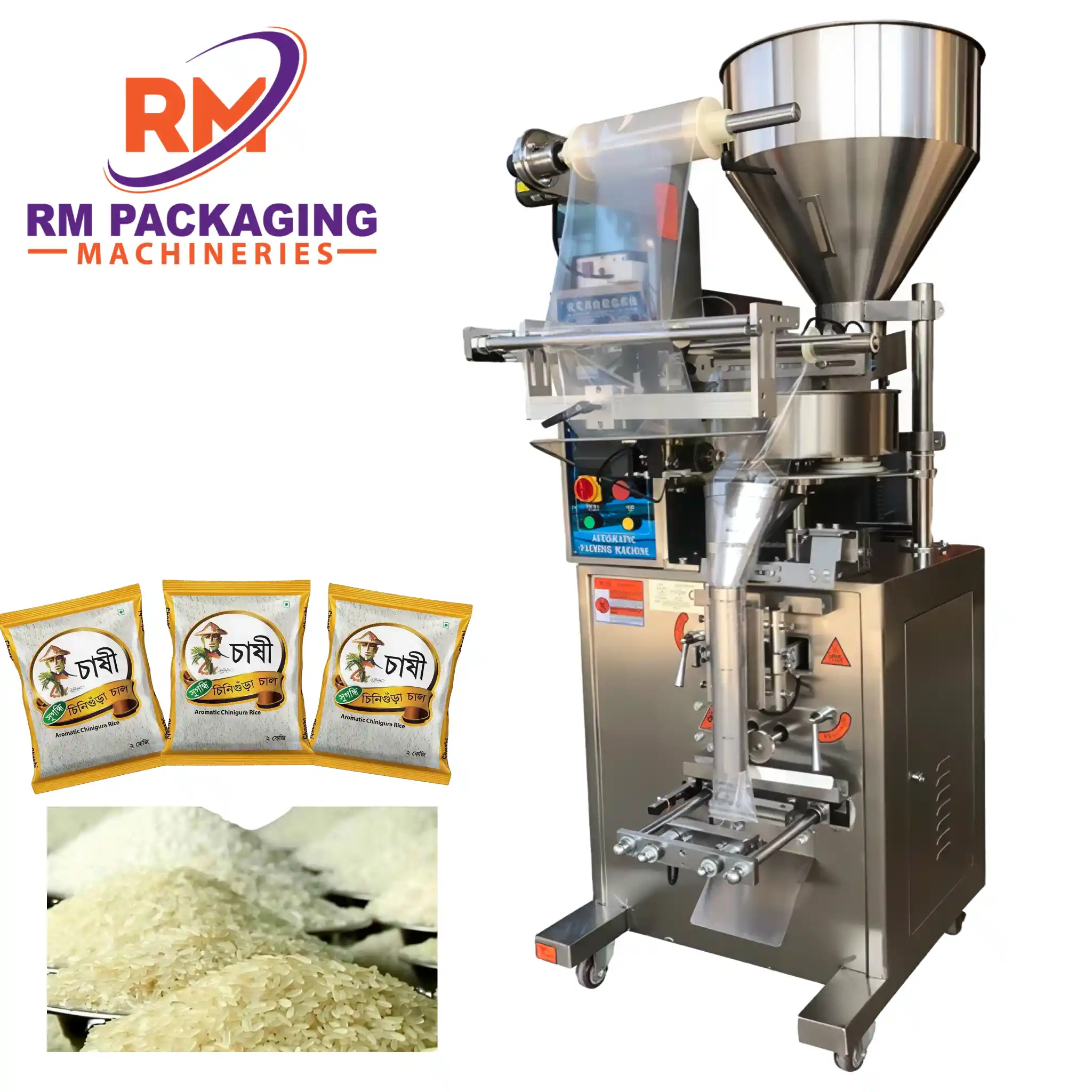 Paper Rice Packaging Machine Home - RM PACKAGING